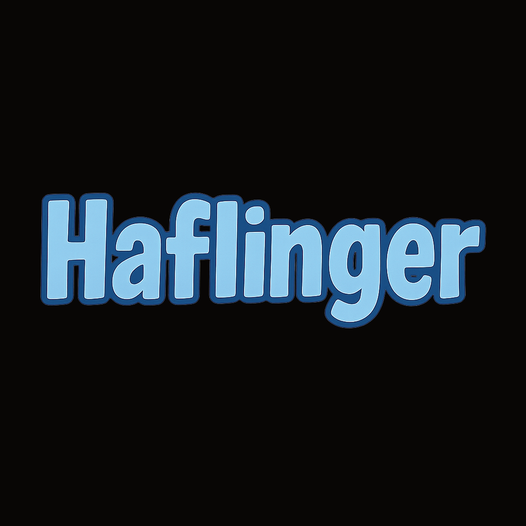 Haflinger (blau)