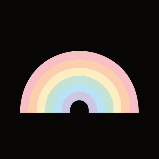 Regenbogen pastell