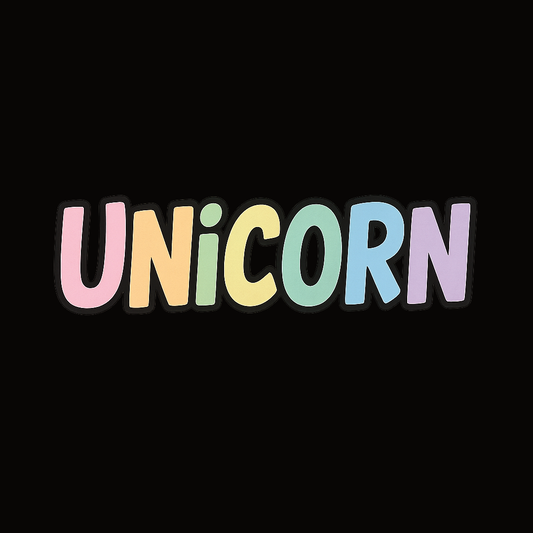 Unicorn Pastell