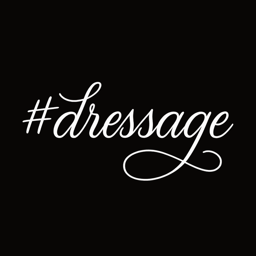 #dressage (Script-Font)